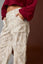 NATURE CAMO PRINT WIDE LEG PANTS