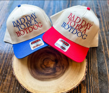 Bad Day to be a Hotdog Embroidered Trucker Hat
