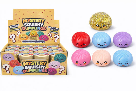 *PREORDER*  4" Mystery Squishy Dumpling - Assorted Colors
