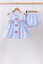 Blue Flag Bloomer Set