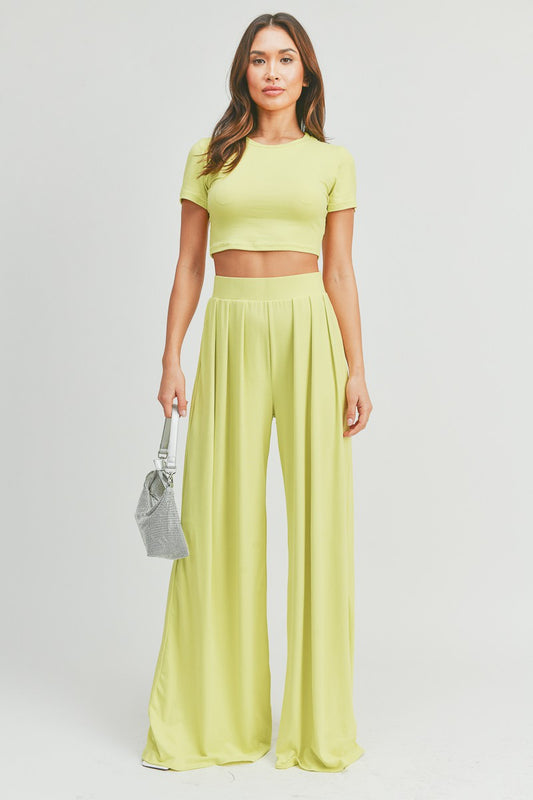Palazzo Set Citrus
