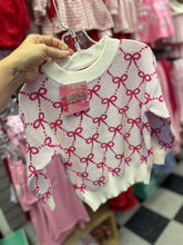 Pink/White Coquette Sweater