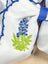 Bluebonnets Embroidered Moonstitch Bow Headband