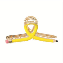 Pencil Hair Claw Clip