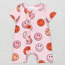 Smiley Ruffle Romper