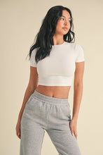 Crewneck Tee White