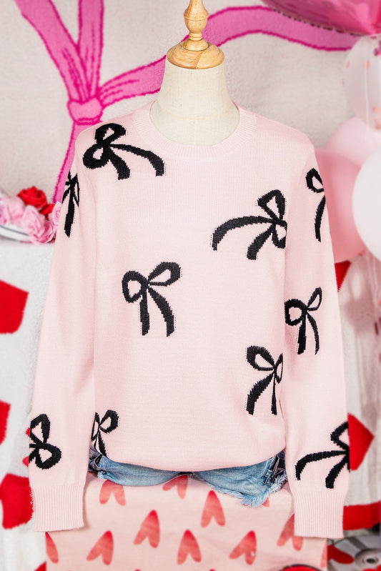 Black Coquette Cutie Sweater