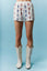 White Cutie Bow Shorts