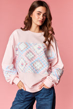 Quilted Patchwork Sweater