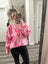 Double Pink Coquette Sweater