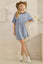 Stripe Knit Pullover Big Top Dress