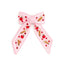 Apple Gemstone Bow Clip - Hair Bows - Back To School