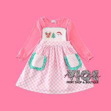 Santa Swiss Dot Dress