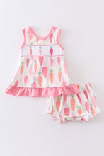 Carrot Embroidery Baby Set