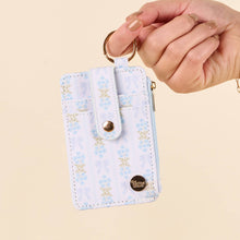 Keychain Wallet-Oh So Fancy Blue