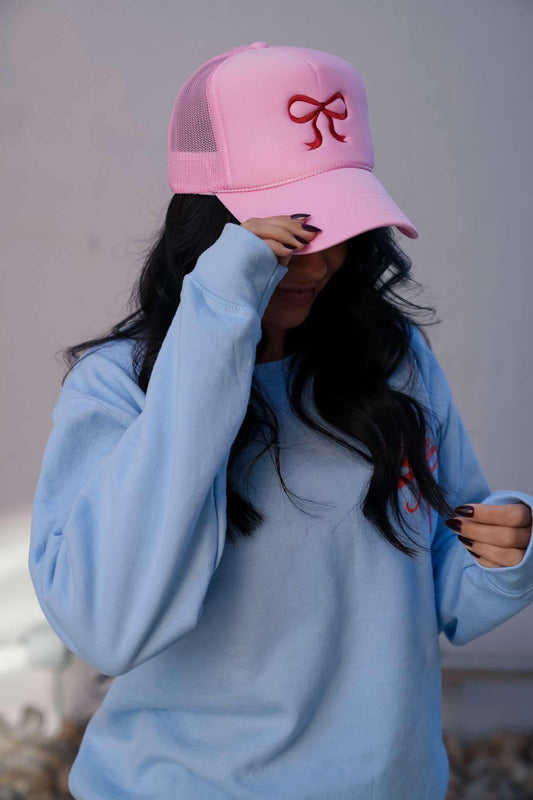 Pink Coquette Trucker