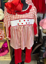 Hearts Smocked Set