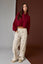 NATURE CAMO PRINT WIDE LEG PANTS