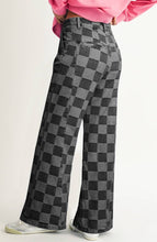 Denim Checker Grey