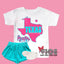 Texas Strong Pink/Turquoise