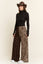 SPLIT DECISION LEOPARD-CHECKERED PANTS
