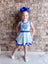 Blue Plaid BH Romper