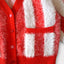 Kids Big Top Stripe Cardi- Red