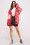 BUTTON DOWN LONG SLEEVE CHECKERED OVERSIZED CARDIGAN