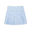 Powder Blue Bow Trellis Athletic Skort - Fourth of July