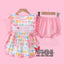 Pink Bow I Love Mommy Swing Set