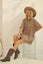 Stripe Knit Pullover Big Top Dress