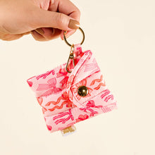 Puffy Earbud Case Keychain-Blushing Bows
