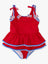 Girls Vintage Redl Peplum One Piece Swimsuit PRE ORDER