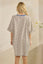 Stripe Knit Pullover Big Top Dress
