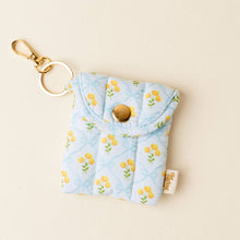 Puffy Earbud Case Keychain-Marigold Lane Blue