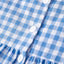 Blue Plaid Sequins Apple Dress