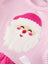 Pink Santa Applique Dress