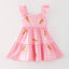 Pink Plaid Pencil Dress