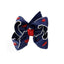 CROCHET EDGE BOW WITH PEARL EMBELLISHED BOWS
