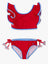 Girls Vintage Red Tankini 2-Piece Swimsuit PRE ORDER