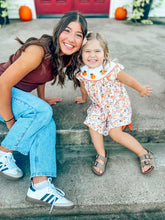 Pumpkins Applique Collared Dress
