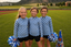 Pep Rally Mesh Top Blue Kids
