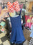 Navy Athletic Tank Dress