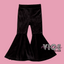 Velvet Flares Black