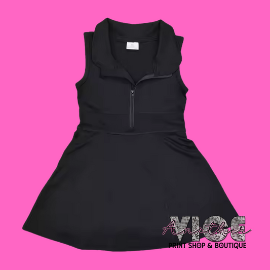 Black Tennis Dress