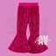 Sequin Flares Hot Pink