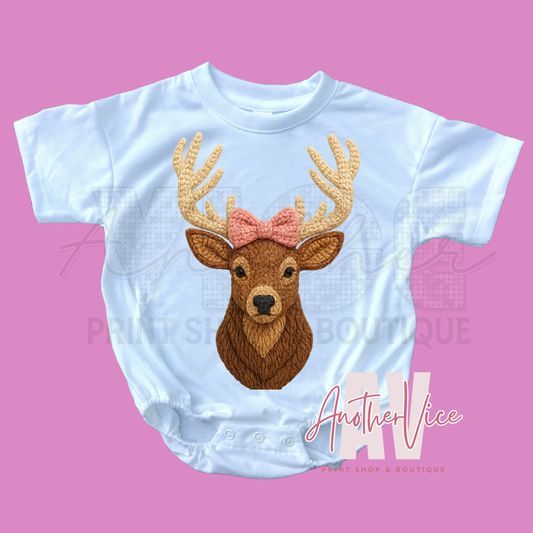 Cozy Deer Girl
