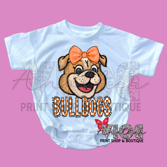 Bulldogs Girl Bubble