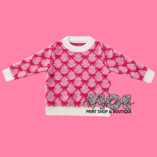 Pink Coquette Sweater