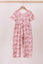 Pink christmas tree bamboo jumpsuit